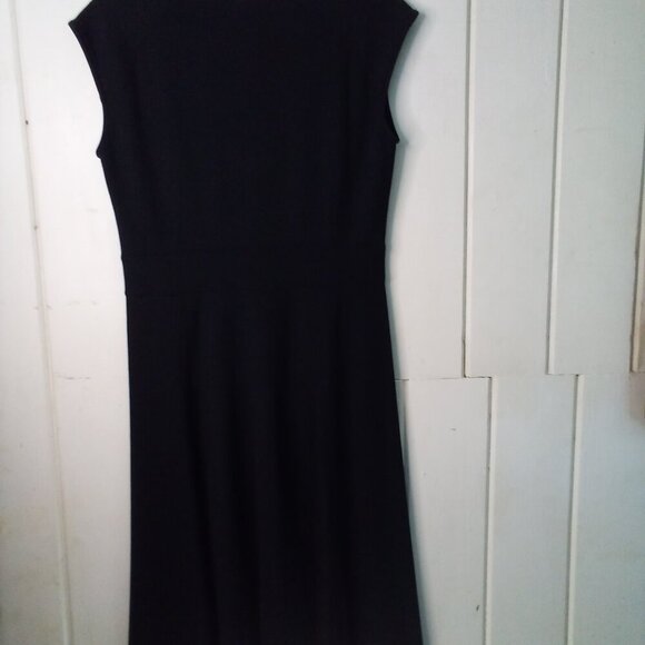 Lands' End Dress Women S 6-8 Sleeveless Classic Heritage Black - Picture 12 of 16